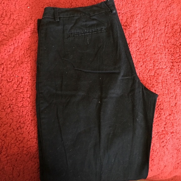 Falls Creek Black Dress Pants, Size 12 - Picture 1 of 9